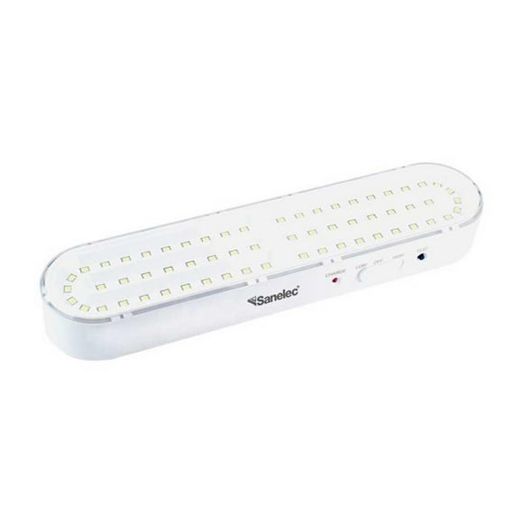 Luminario recargable de emergencia 60 LEDS. Sanalec 2203