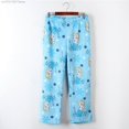 thumbnail image 2 of Pantalones de pijama de algodón de felpa de Hello Kitty de Sanrio para Halloween 2023, nuevos y bonitos pantalones de franela con dibujos animados, cálidos e informales para el invierno, 2 of 5