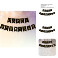 thumbnail image 1 of 13Pcs/Set Party Banner Gold-Printed Multi-purpose Eco-friendly Glitter 2022 Happy New Year Banner for New Year, 1 of 8