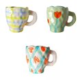 thumbnail image 1 of 3x Tazas De Café De Cerámica Tazas Leche Tazas De Agua Regalo Para Amigo Baoblaze Tazas de café de cerámica, 1 of 8