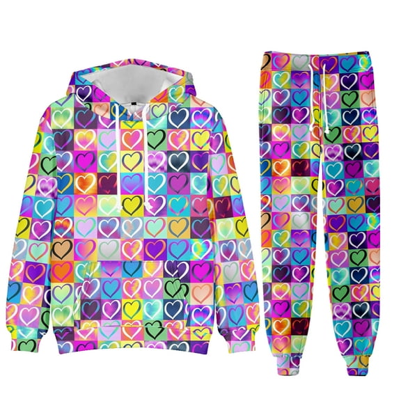 Eurovision 2025 Hoodie Pants Sets Merch For Men/Women Sweatshirt Pants Two Piece Set Fashion Cosplay Streetwear