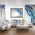 thumbnail image 3 of Designart - Fantastic Abstract Illustration - Contemporary Framed Canvas Art Print, 3 of 4