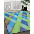 thumbnail image 2 of Ahgly Company Indoor Rectangle Patterned Algae Green Area Rugs, 5' x 8', 2 of 6
