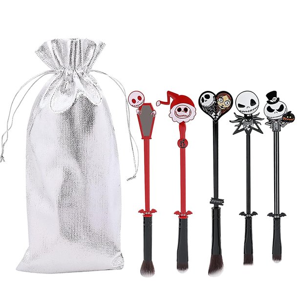 Juego de Brochas de Maquillaje Halloween 5 Piezas Fantasma YONGSHENG