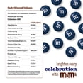 thumbnail image 4 of M&M'S World Dark Blue Milk Chocolate Candy 5lb Bag for Celebrations and Party Favors, 4 of 10