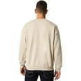 thumbnail image 3 of Gildan Men's Heavy Blend Fleece Crewneck Sweatshirt Pullover Fleece in Sand up to Size XL, 3 of 5