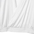thumbnail image 4 of gbyLJF Men's Wrap V-neck Satin Shirts Business Casual Long Sleeve Blouses Wedding Party Dressy Tops, 4 of 8