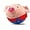 Red, variant on Active Moving Pet Plush Toy，2026 New Active Moving Pet Plush Toy, Rechargeable Squeaky Dog Ball Toy with Talking Sound, Washable Cartoon Pig Plush Toy for Dogs Puppies (Red)