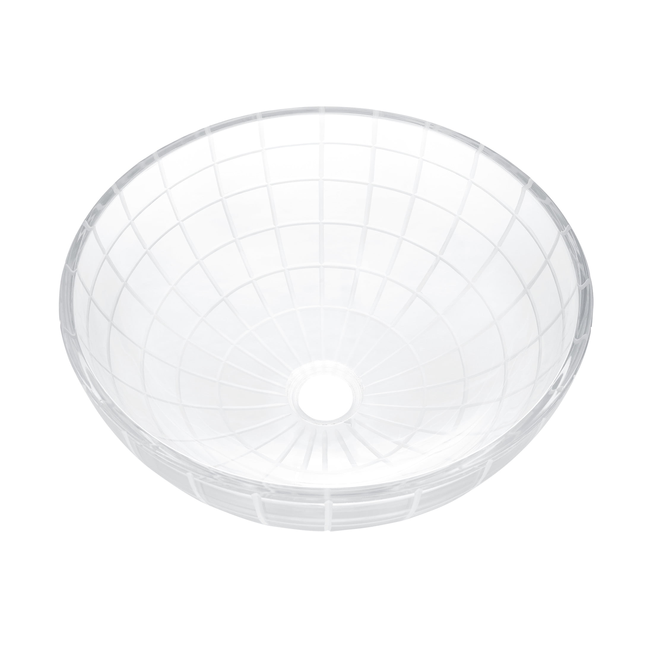 Virage 16.5" Round Glass Vessel Sink