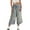 Blue, variant on Women's Casual Pants Puppy Embroidered Jeans Loose Straight Leg Versatile Cropped Fashion Bottoms for Daily Use