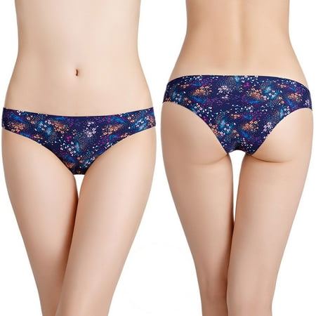 

Tawop 1Pc Sexy Seamless Thongs For Women No Show Thong Underwear Women Tummy Control Underwear