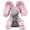 Pink, variant on Dimple Kaia the Elephant Interactive Plush Toy, Musical Singing Peek-a-Boo Stuffed Animal with Moving Ears, Soft Baby Toy for Infants, Toddlers, Boys, Girls, Nursery Gift