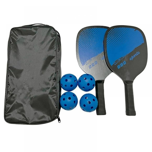 Pickleball Paddles Pickleball Ensemble de 2 USAPA Graphite Raquette de Pickleball Équipement de Boules de Pickle Léger avec 4 Balles et Sac de Transport Portable