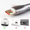thumbnail image 3 of Cable de teclado EPOMAKER Mix USB C a USB A de 1,8 m enrollado negro, 3 of 7