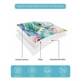 thumbnail image 4 of Quilts Queen Size Bedding Set, Cartoon Dinosaur Reversible Summer Quilt 3 Pieces, Just A Girl Who Loves Dinosaurs Cute Animals Lightweight Bedspreads Coverlets with 2 Pillow Shams for All Seasons, 4 of 5