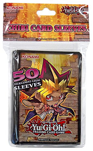 Rare Vintage YUGIOH Official Duelist Card Protector Sleeves & Ultra Pro Deck Box 