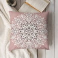 thumbnail image 3 of Pink Striped Christmas Decorations Pillow Covers Merry Christmas Winter Holiday Farmhouse Decor Throw Pillows Cushion Case, 3 of 5