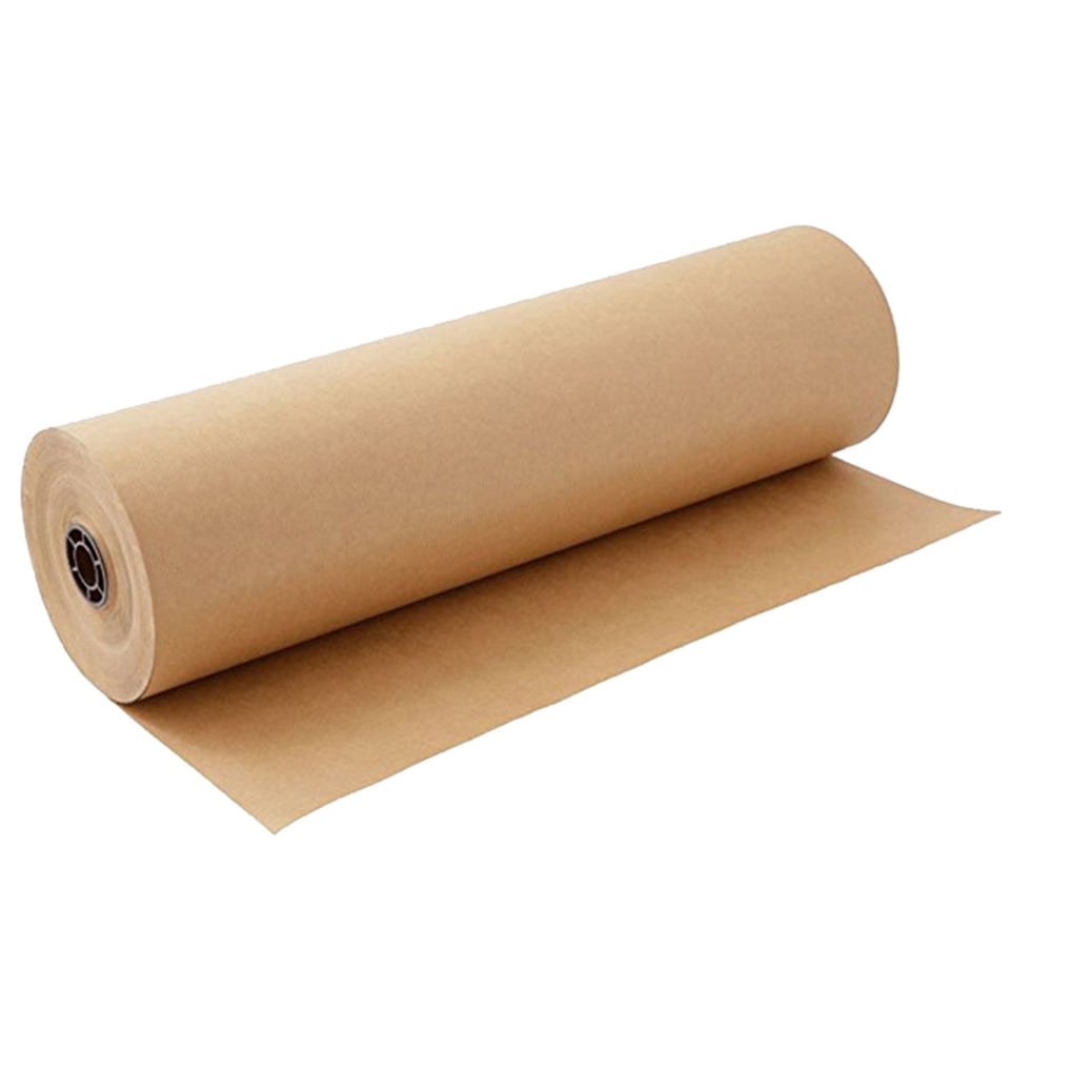ifundom 1Pack Brown Kraft Paper Roll For DIY Handicrafts And Shipping Needs