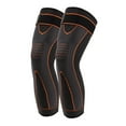 thumbnail image 1 of Extra Long Leg Support Knee Sleeves for Basketball, Football, Knee Pain, Exercise, 1 of 5