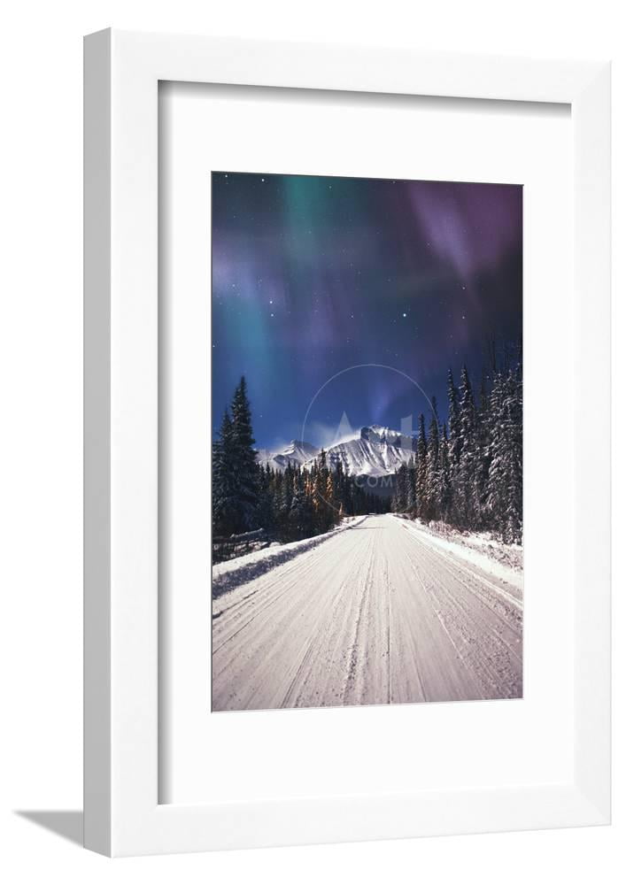 Arora Borealis, Northern Lights Framed Print Wall Art Sold by