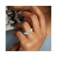 thumbnail image 3 of 1.00 Carat Excellent Pear Cut Real Diamond New Design Solitaire Ring for Wedding Solid 18K Yellow Gold Size 11, 3 of 8