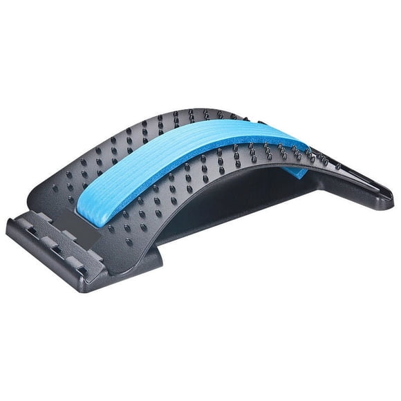 Jinsinto Back Massagers, Magic Stretcher Fitness Equipment Stretch Support, Lumbar Relaxation Mate, Back Stretcher Back Stretcher, Lumbar Stretcher, Get Muscle Tension Blue 38X25cm