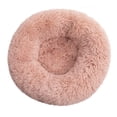 thumbnail image 1 of Pet dog shelter with non-slip bottom round plush bed cushion cat nest, 1 of 5