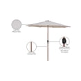 thumbnail image 2 of Meridian Furniture Fiji Beige Polyester Patio Umbrella, 2 of 10