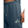 thumbnail image 3 of Hanes Men's Explorer French Terry Jogger Sweatpants with Pockets, Sizes XS-2XL, 3 of 6