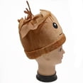 thumbnail image 2 of Gorro de peluche para cosplay Baby Groot I am Groot para adultos, 2 of 3