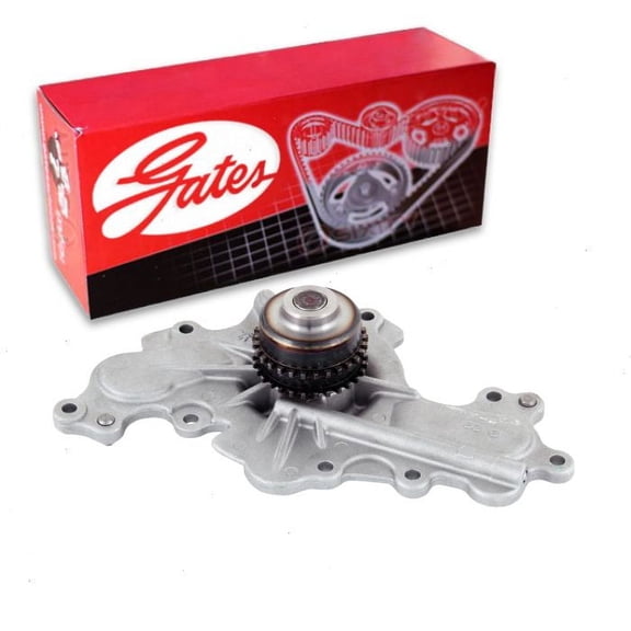 Gates Engine Water Pump compatible with Ford Flex 3.5L V6 2011-2019