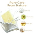 thumbnail image 5 of SAISZE Goat Milk Soap Bar, Gentle Nourishing Handmade Bath Soap with Goat Milk & Shea Butter for Adult & Kid All Skin Types, 4 oz × 2 Pack, 5 of 8