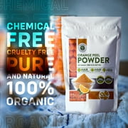Henna Cosmetics Orange Peel Powder 100 Grams (3.5 oz.) Hair and Skin Supplement