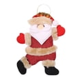 thumbnail image 2 of Christmas Holiday Adornos Muñeca de Árbol de Navidad Decoración Colgante - Multicolor Oso, Individual Santa Gloria muñeco de peluche de navidad, 2 of 9
