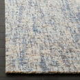 thumbnail image 3 of Safavieh Abstract Delia Distressed Wool Area Rug, Dark Blue/Rust, 10' x 14', 3 of 8