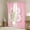 Pink, variant on Erosebridal Initial B Letter Curtains for Living Room, Princess Bow 30%-50% Blackout Curtains Set of 2 (38x45), Pink Monogrammed Curtains and Drapes (38x45), Window Curtains Room Decor