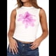 thumbnail image 1 of Top Corto Sin Mangas con Estampado Floral para Mujer, Moda de Verano, Corte Entallado, Acanalado M, 1 of 9