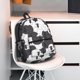 thumbnail image 5 of Disketp Black And White Sheeps Mochila Ligera Clásica con Múltiples Bolsillos, Mochila Casual para Hombre y Mujer, Ideal para Escuela, Trabajo y Viajes, 5 of 6