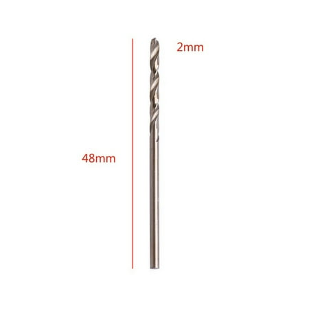

Leke 10pcs 1-5mm Cobalt HSS Drill Bit M35 for Stainless Steel Drilling Metalworking