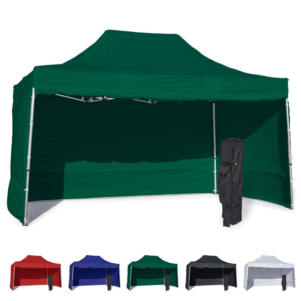 Details about   10x10 Ez Pop Up Canopy Outdoor Instant Party Weeding Tent W/ Zipper Side Walls 