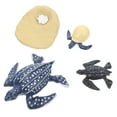thumbnail image 4 of Miangastore Growth Cycle Toys Leatherback Turtle Model Blue Plastic 1 Set 3.1x2.9x1.2in, 4 of 8