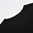 thumbnail image 4 of Camisas s Para Hombre De Vestir Camisas con cuello en V para hombre, manga larga, informal, elegante, para vacaciones en la playa, camisetas de verano (Black, XXL), 4 of 6