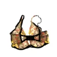 thumbnail image 2 of Victoria's Secret Dream Angels Unlined Plunge Floral Embroidered Bra Multicolor, 32DDD NWT, 2 of 2