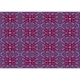 thumbnail image 1 of Ahgly Company Indoor Rectangle Patterned Orchid Purple Area Rugs, 5' x 8', 1 of 1