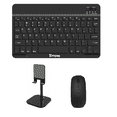 thumbnail image 1 of Kit De Teclado Ratón Bluetooth + Soporte Para Tableta Negro, 1 of 4