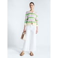 thumbnail image 2 of Free Assembly Women's Classic Cardigan Sweater with Long Sleeves, Lightweight, Sizes XS-4X, 2 of 5