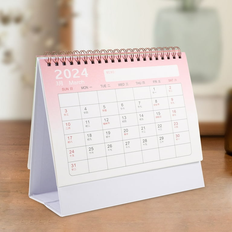 Buy wholesale Decoration Calendar - Monet - January 2024 to December 2024