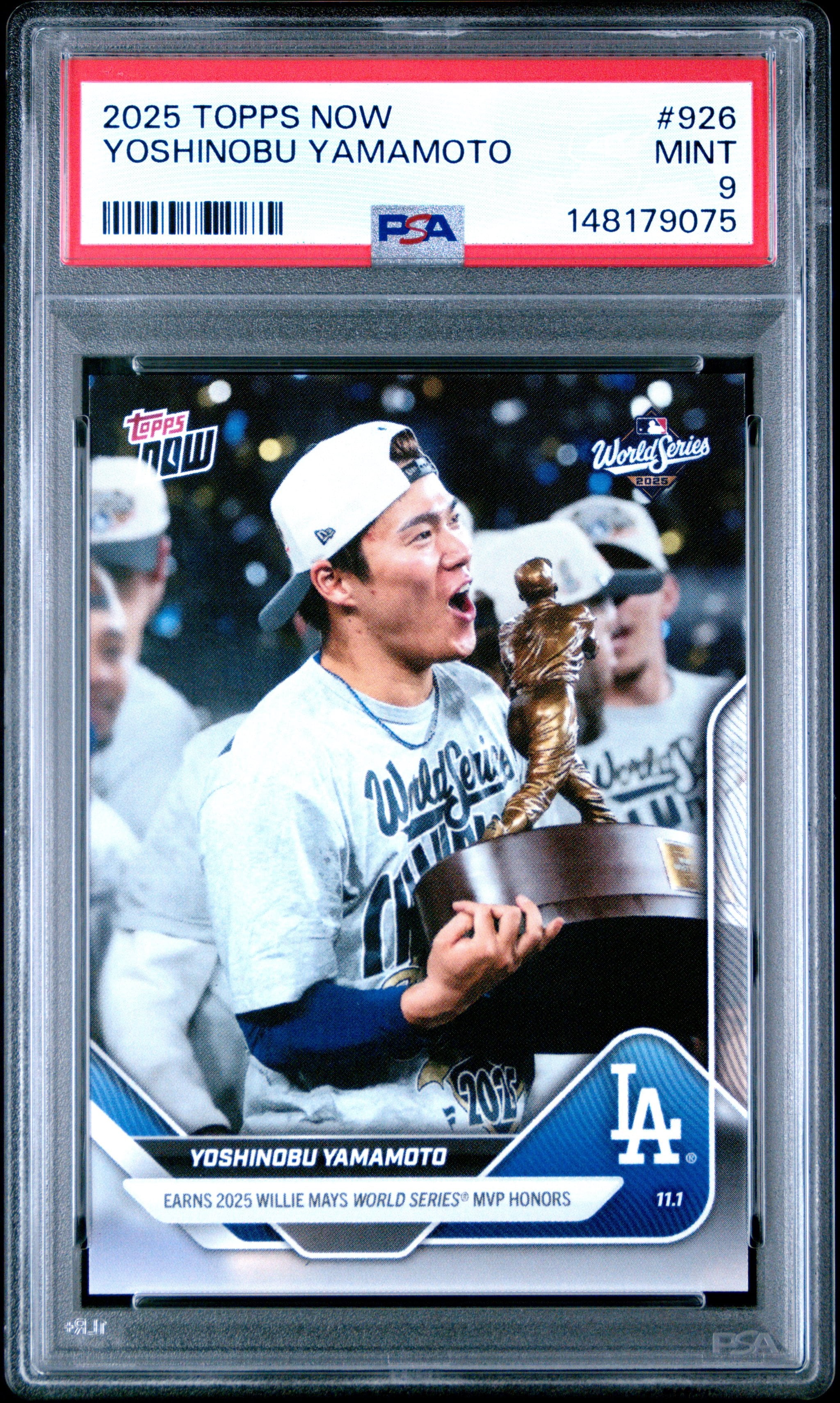 Yamamoto Rookie Card