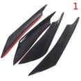 thumbnail image 4 of 4Pcs Carbon Fiber Car Bumper Fin Canard Splitter Diffuser Spoiler Air knife, 4 of 5