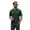Dark Green, variant on GrmtClth Men's Textured Knit Henley Shirt Short Sleeve Notch Neck Casual Top Soft Breathable Daily Wear Work Hiking Outdoor Activities Tee Light Purple 3XL